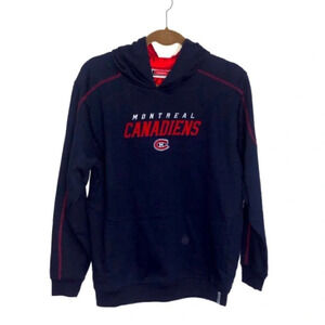 3/$15

Montreal Canadians  NHL Hockey Sweatshirt Blue L(14-16) Hood Pouch Hood